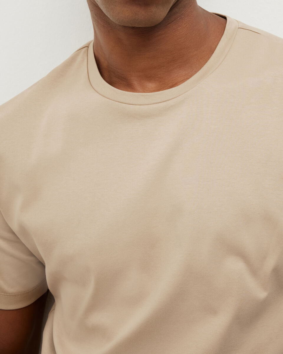 Slim Travel Tee, Light Tan, hi-res